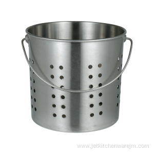 Oblique Style Stainless Steel Strainer Bucket